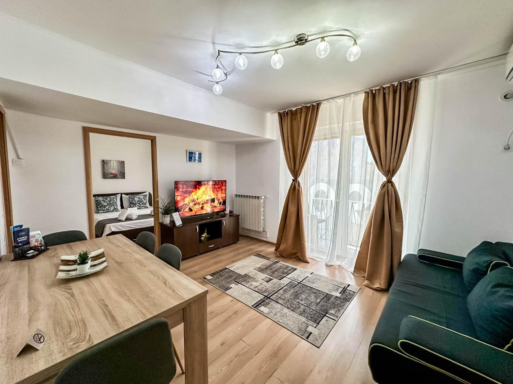Sunrise Apartments City Center Bukares Bagian luar foto