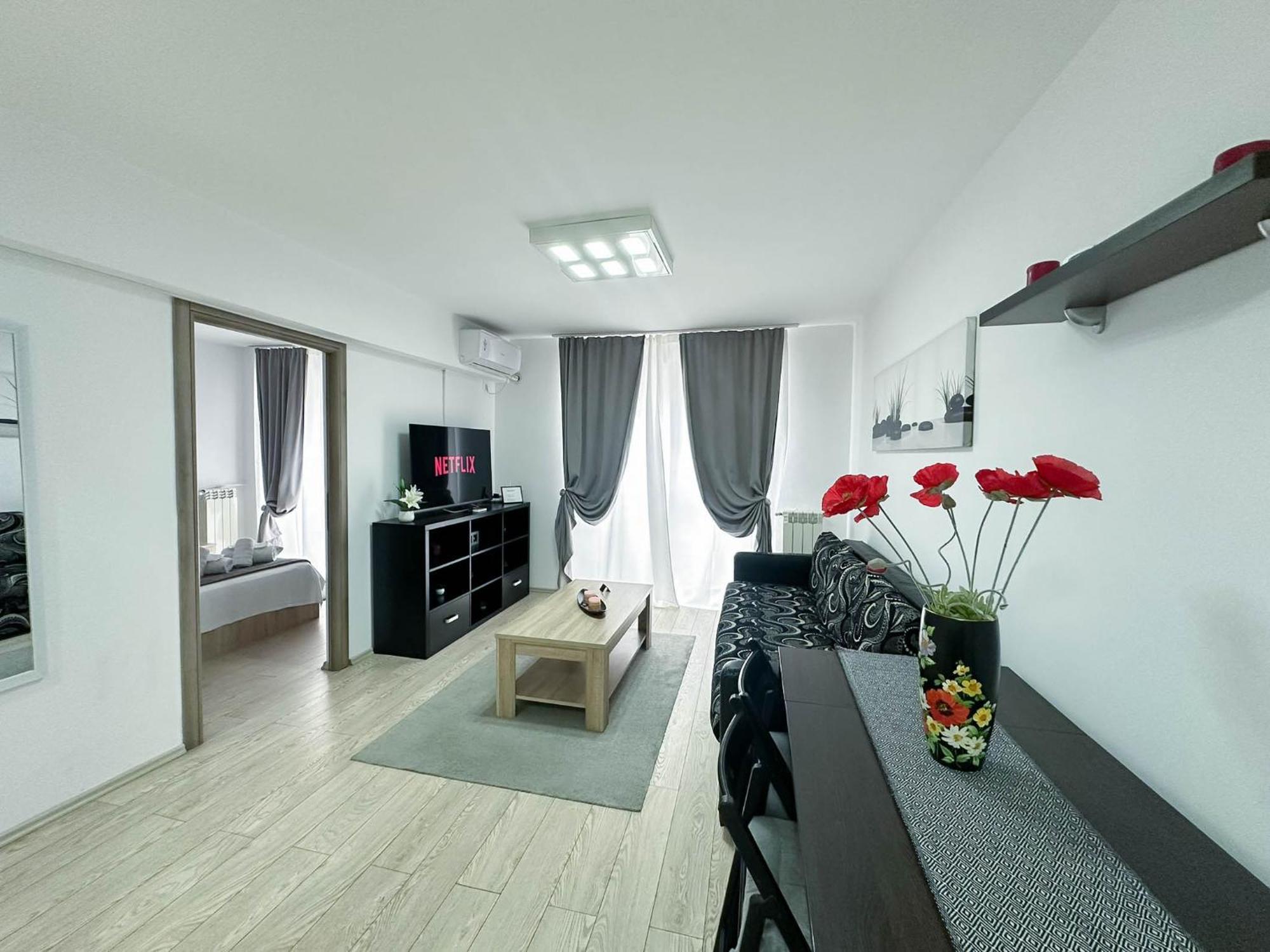 Sunrise Apartments City Center Bukares Bagian luar foto